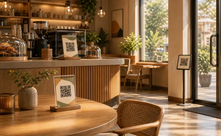 Как правильно разместить QR-коды в кафе: 7 мест, которые работают