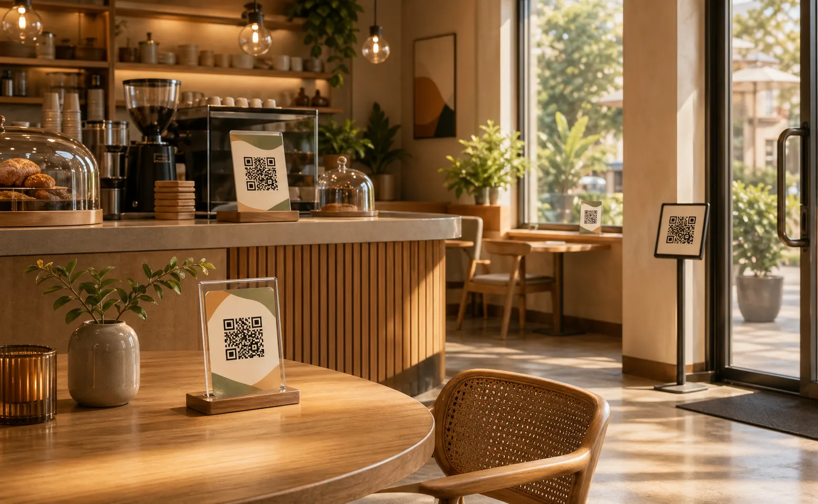 Как правильно разместить QR-коды в кафе: 7 мест, которые работают